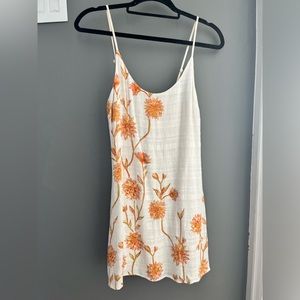 Linen-like sundress
